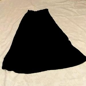 Vintage black velvet maxi skirt going going gone!